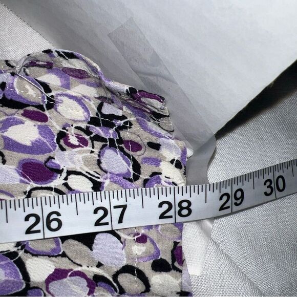 Clio II Multicolored Blouse size 2x button down - Picture 9 of 9